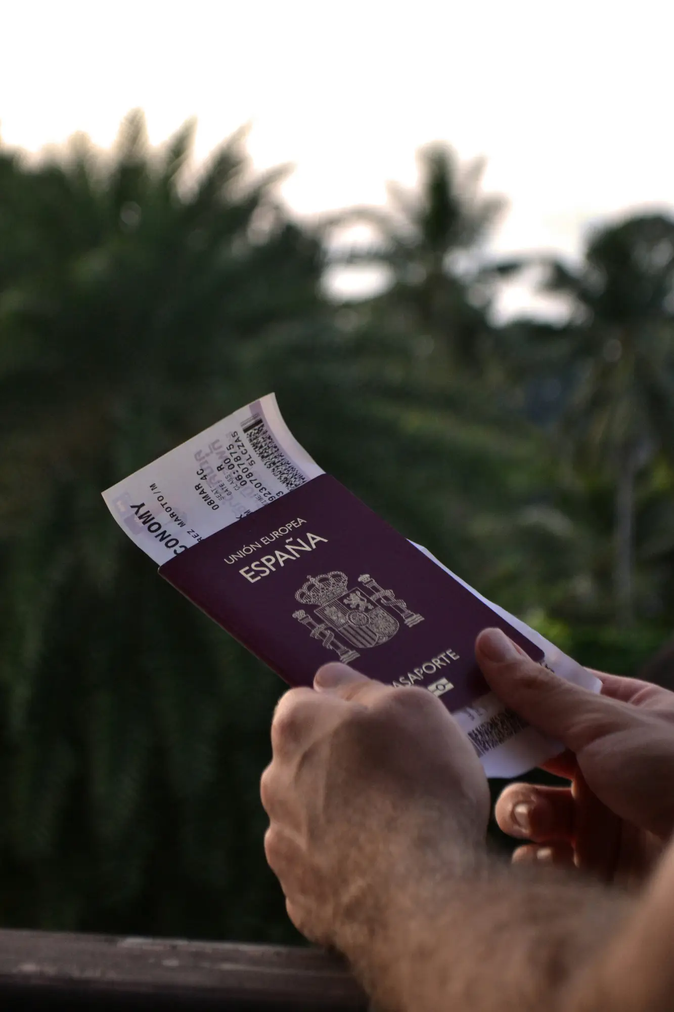 First conversation about travel plans